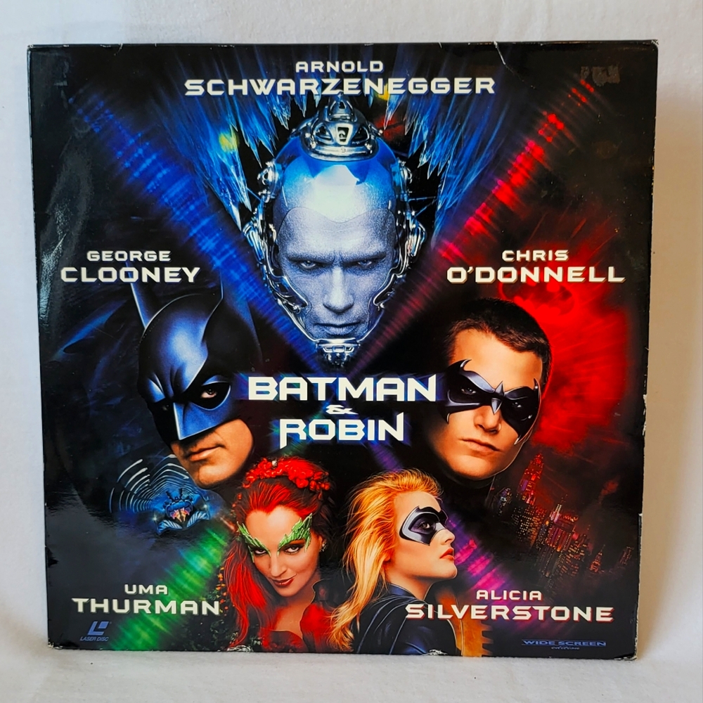 Batman & Robin 1997 Lazer Disc Set